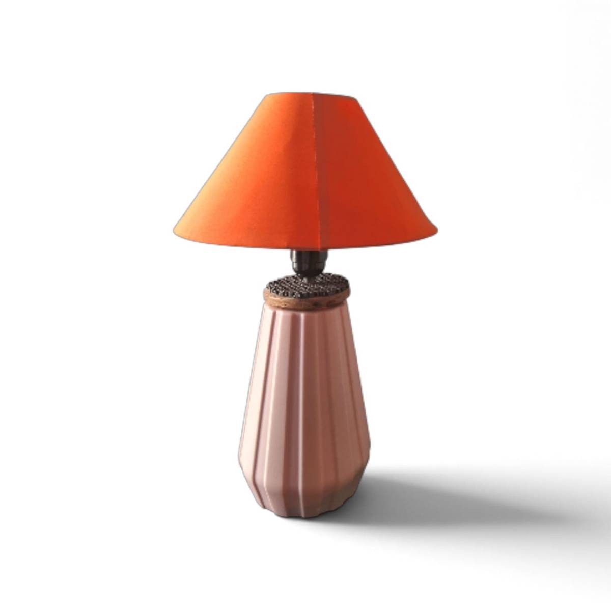 Dcute TerraGlow Wooden Table Lamp