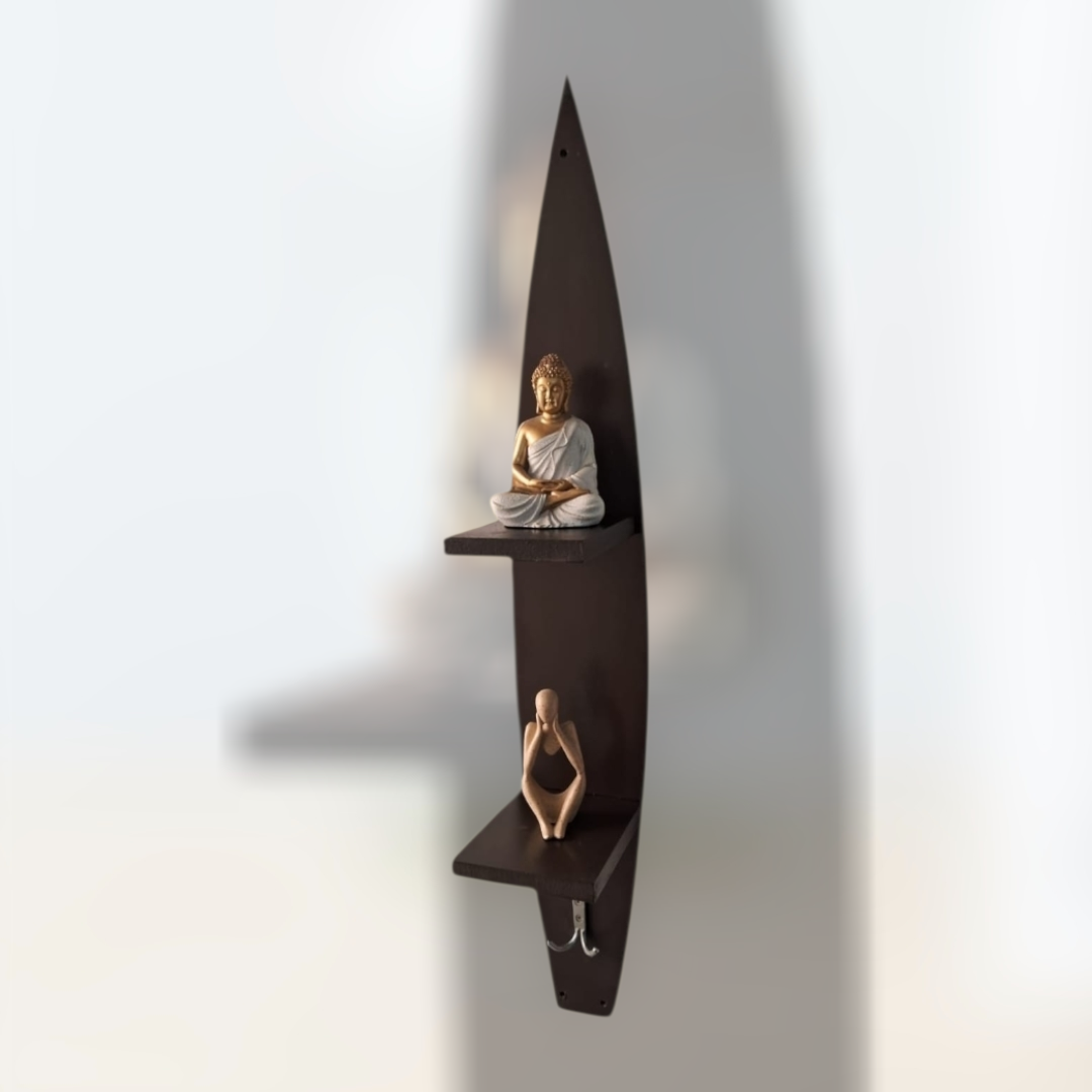 Dcute Wooden Wall Mount Shelf