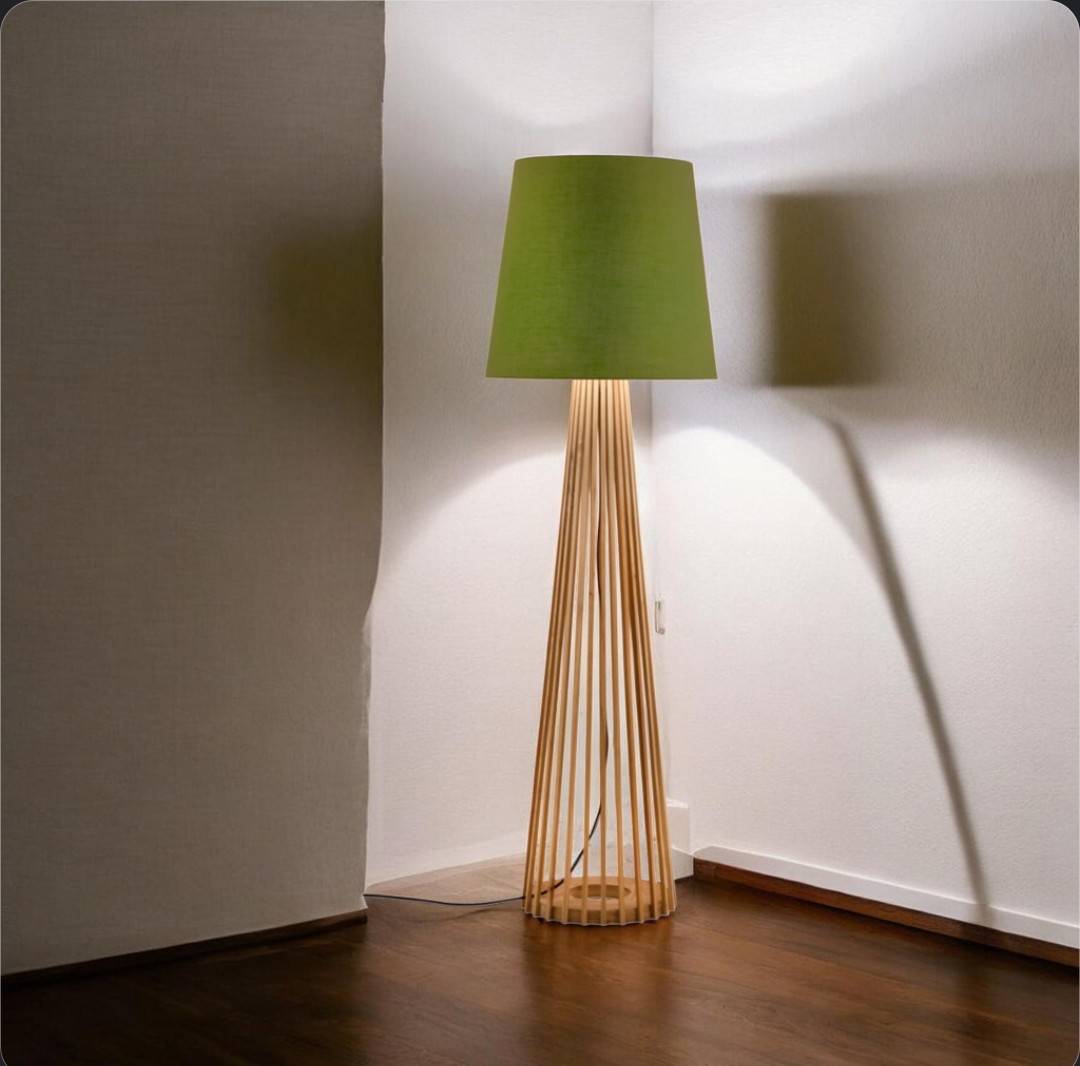 Dcute Wooden Floor Modern Styleish Lamp